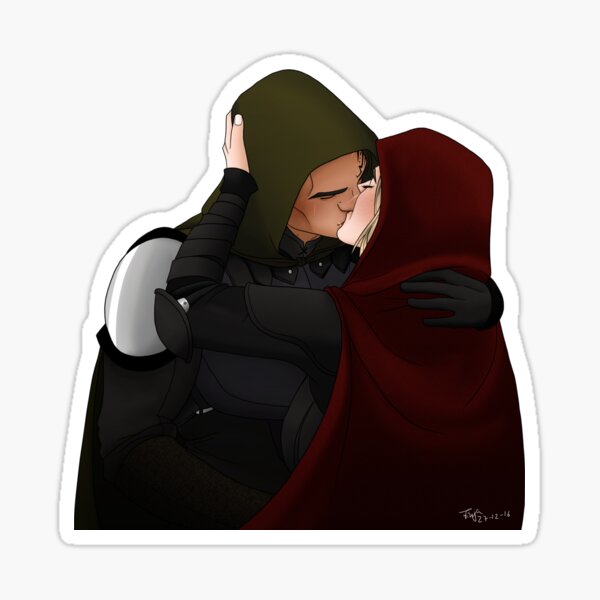 Aelin and Rowan Sticker