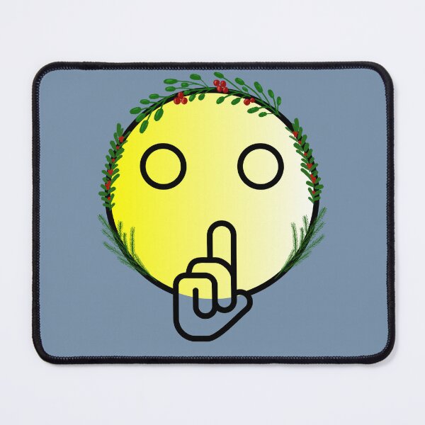 Item preview, Shushing Face Emoji designed and sold by ORA_ORA.