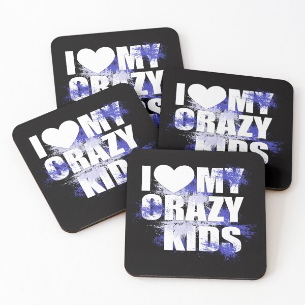 Item preview, I heart my crazy kids designed and sold by Myriala.