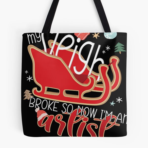Item preview, Christmas Artist Gifts Santa Sleigh Creative Design Art designed and sold by Merchking1.