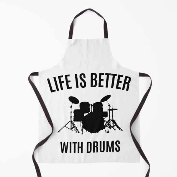 Item preview, Life is Better With Drums graphic shirt designed and sold by Timhoganmusic.