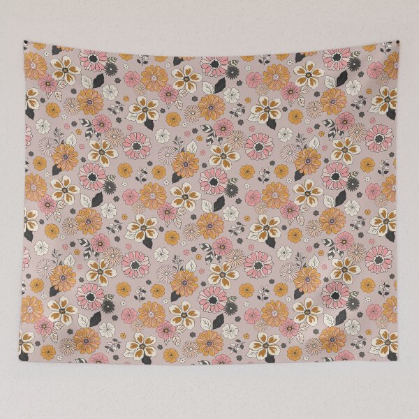 Item preview, BIG BAD BOLD FLORAL Flower Pattern No. 6 designed and sold by * Jennadesigns.