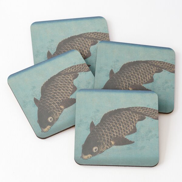 Item preview, Japanese Koi Carp Vintage designed and sold by cutesy.