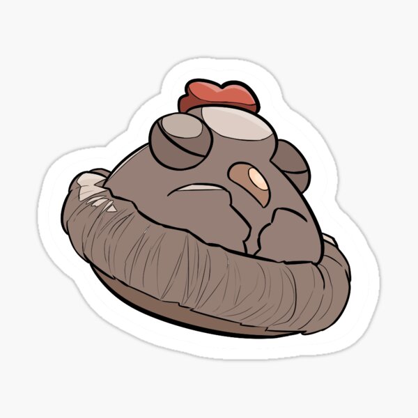 Sleepy chicken Sticker