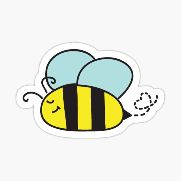 Bee Love Stickers Redbubble - r thro bubble bee man roblox