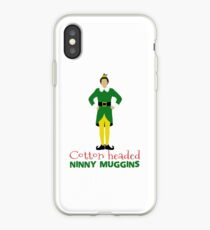 Buddy der Elf Baumwolle Kopf Ninny Muggins iPhone-Hülle & Cover