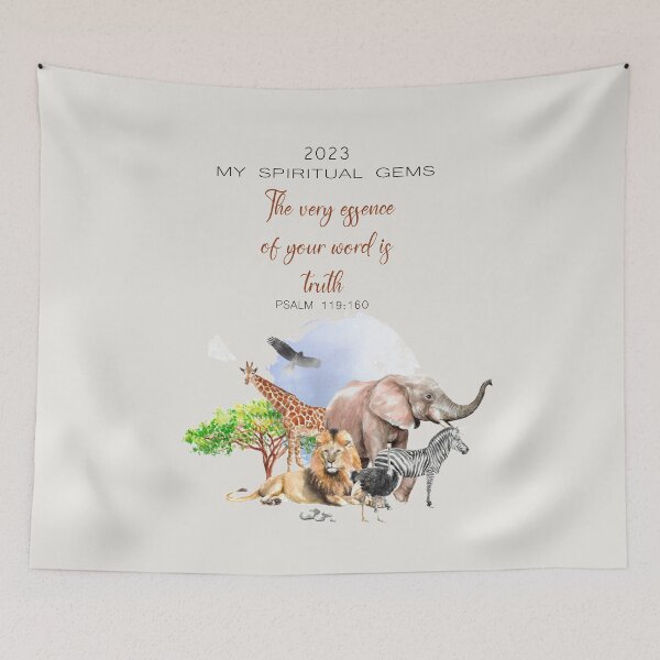 Item preview, YEAR TEXT 2023 MY SPIRITUAL GEMS Spiral Notebook designed and sold by crafts-gift.