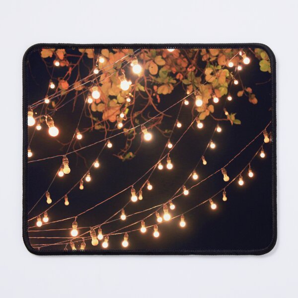Item preview, Lights draping off the Tree with a Black Sky in the background designed and sold by ea-photos.