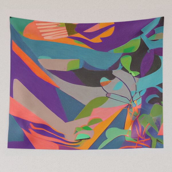 Item preview, vbstrvctivsm- corals (Abstract Art 11) designed and sold by vbstrvctivsm.