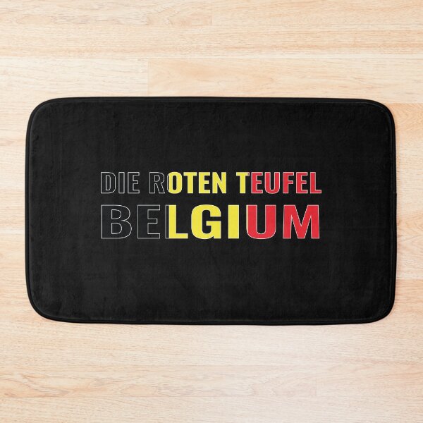 Artikelvorschau, Die Roten Teufal Belgien WM Katar 2022-Fußball Fußball entworfen und verkauft von PCCreations.
