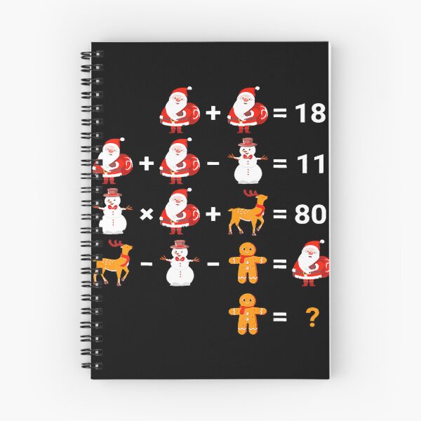 Item preview, Mathematical Equations Quiz Funny Math Teacher Christmas designed and sold by IsraelCastro.