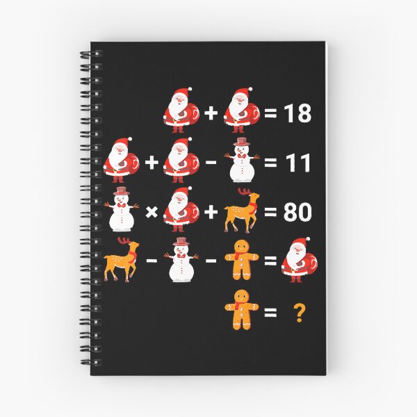Item preview, Mathematical Equations Quiz Funny Math Teacher Christmas designed and sold by IsraelCastro.