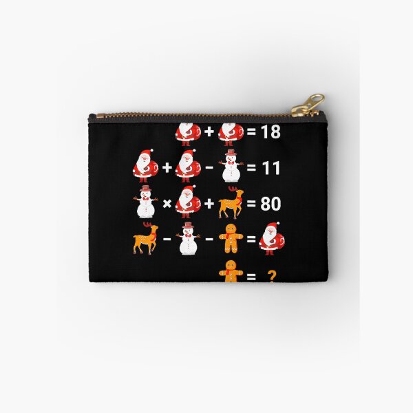 Item preview, Mathematical Equations Quiz Funny Math Teacher Christmas designed and sold by IsraelCastro.