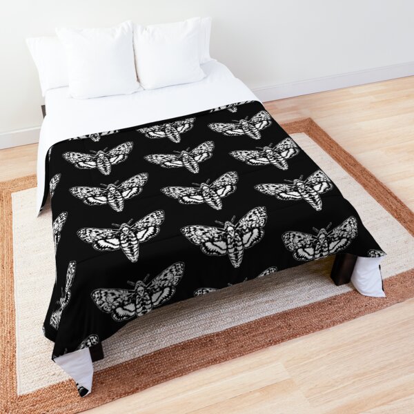 Death's Head Moth Comforter