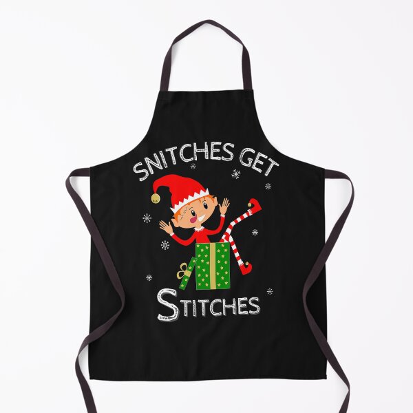 Item preview, Funny Elf Shelf shirt Snitches Get Stitches T-Shirt designed and sold by MaryDImai.