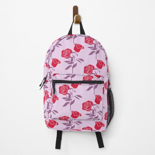 Item preview, Flor de rosa roja de estilo vintage púrpura designed and sold by Faithprint Studio.