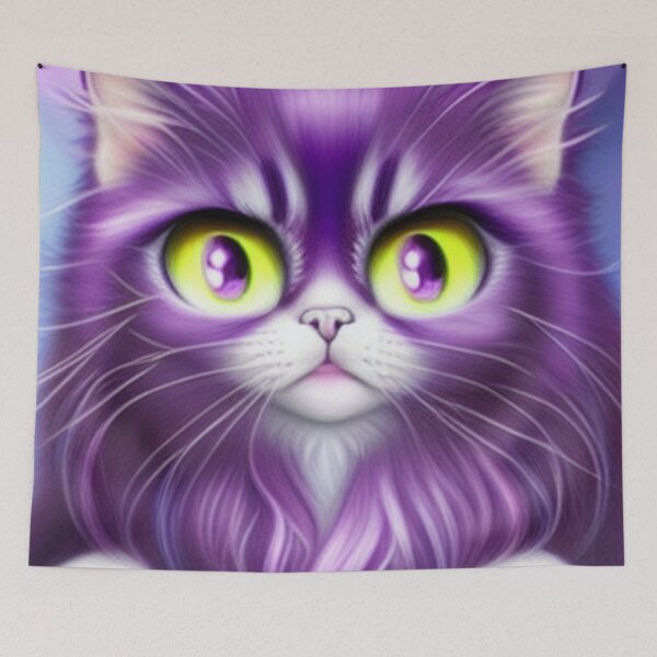 Item preview, PURPLE CAT designed and sold by KatisDesign.