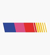 Frank Ocean Racing Stripe Nacar Blonde Photographic Print