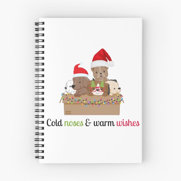 Item preview, Cold noses and warm wishes dog christmas design designed and sold by ashdenent.