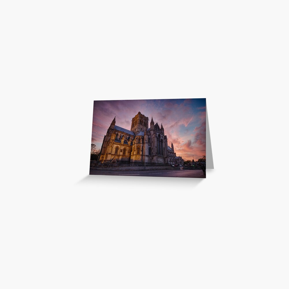 The Cathedral of St John the Baptist, Norwich Greeting Card