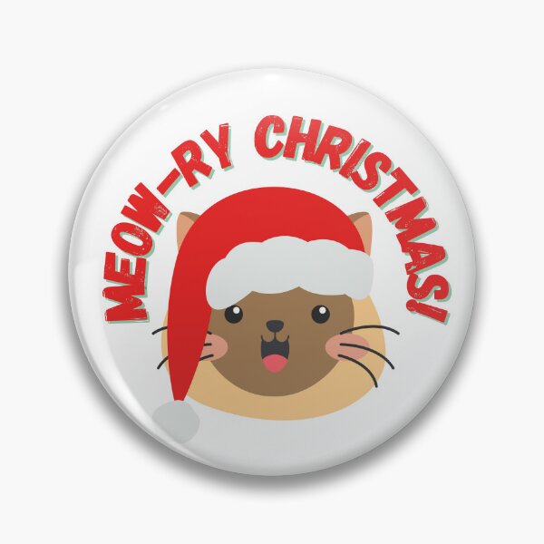Item preview, Meow-Ry Christmas (Siamese) designed and sold by toospecific.