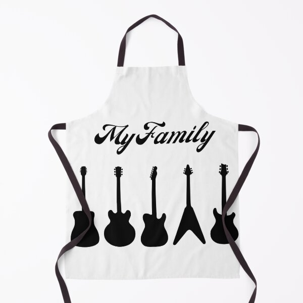 Item preview, My Family Guitar graphic shirt designed and sold by Timhoganmusic.