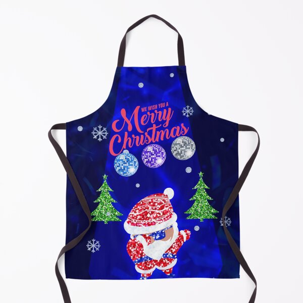 Item preview, Sequin Santa Claus Dabbing Through The Snow, Christmas 2023 designed and sold by I Am Cuta.