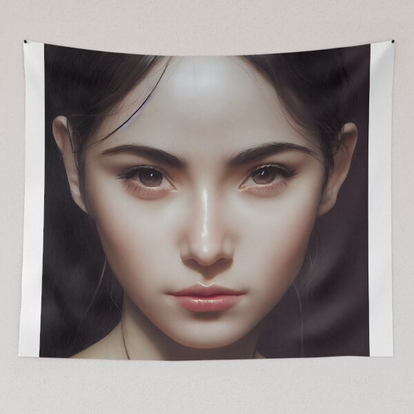 Item preview, Beautiful Anime Girl Painting designed and sold by Toku Artist.
