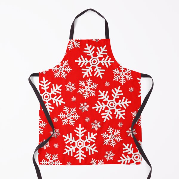 Item preview, Simple White Snowflakes Pattern on Red designed and sold by Coffee Lifestyle.