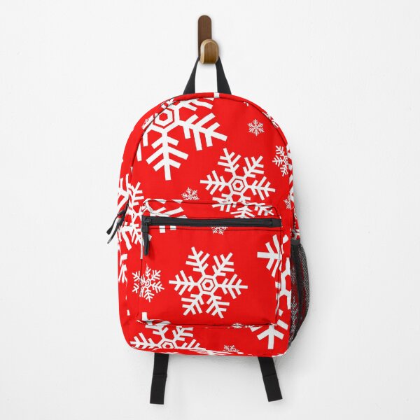Item preview, Simple White Snowflakes Pattern on Red designed and sold by Coffee Lifestyle.