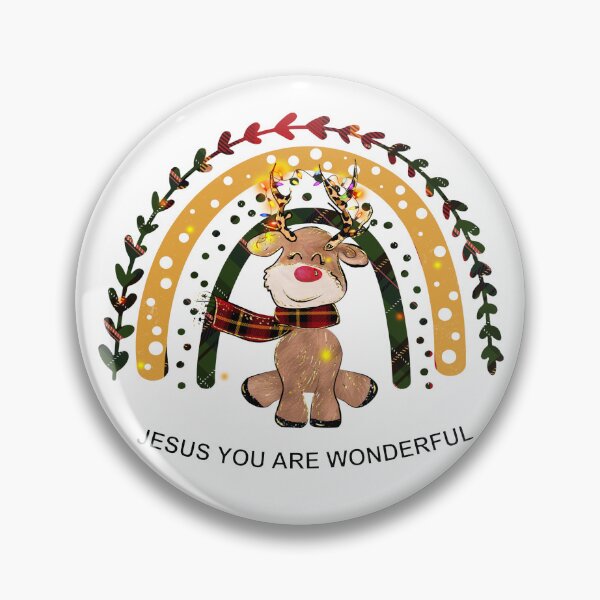 Item preview, Jesus you are Wonderful with Cute Design for Christmas T-shirt and Gifts  designed and sold by simplydesignart.