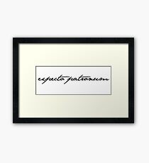 Expecto Patronum Framed Print