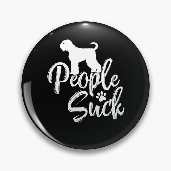 Item preview, I Love My Black Russian Terrier - "People Suck" designed and sold by 1681830934131.