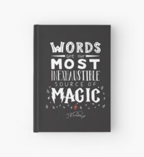 JK Rowling Magic Quote Hardcover Journal
