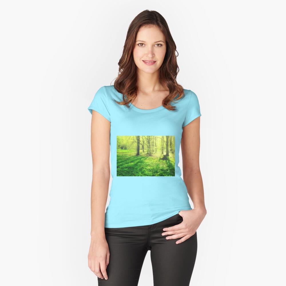 Item preview, Fitted Scoop T-Shirt designed and sold by Mallorn.