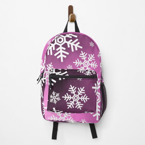 Item preview, Simple White Snowflakes Pattern on Purple Fog designed and sold by Coffee Lifestyle.