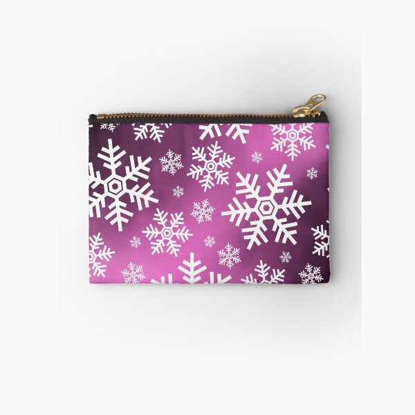 Item preview, Simple White Snowflakes Pattern on Purple Fog designed and sold by Lyssarien.