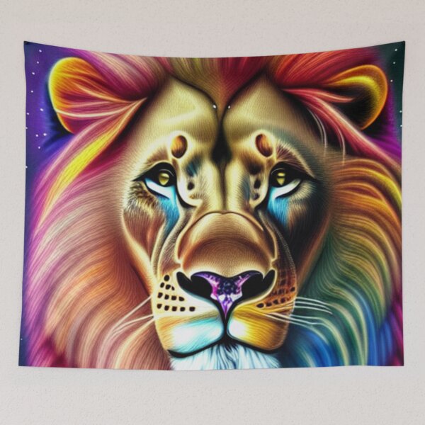 Artikelvorschau, COLORFUL LION entworfen und verkauft von KatisDesign.