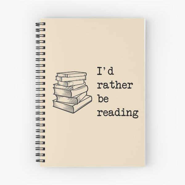 Item preview, I'd rather be reading designed and sold by princessbedelia.