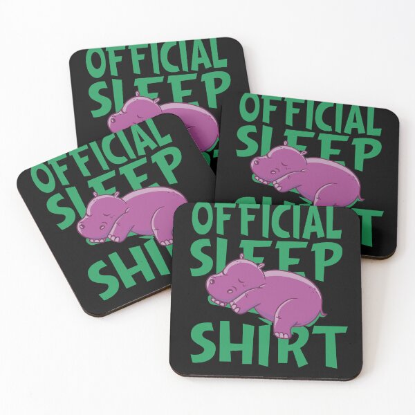 Item preview, Sleeping Hippo Pyjamas Hippopotamus Lover Official Napping designed and sold by Merchking1.