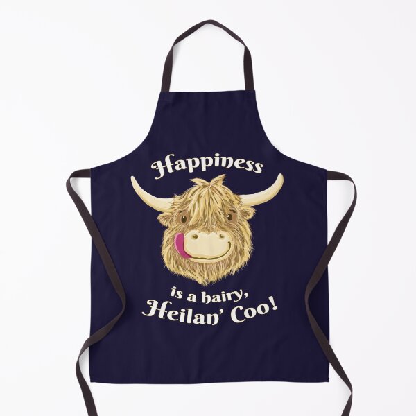 Item preview, Wee Hamish Scottish Highland Cow Happiness designed and sold by brodyquixote.