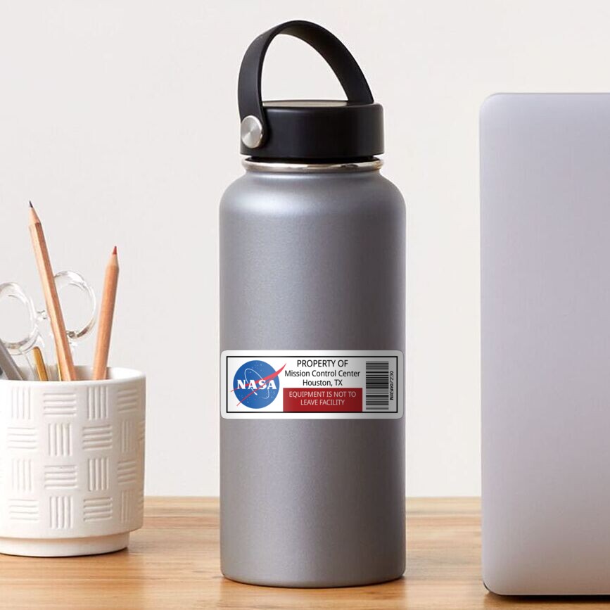 NASA Property Sticker