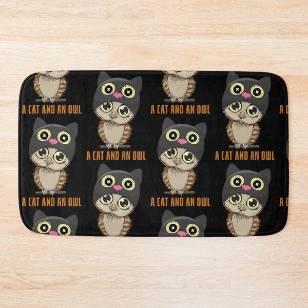 Item preview, A Cat And An Owl Funny Pet Owner - cute cutie catowl or owlcat designed and sold by The Patootoos.
