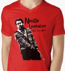 Neville Longbottom: The True Hero Men's V-Neck T-Shirt