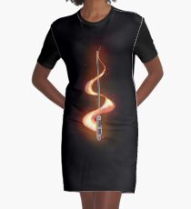 Incendio Graphic T-Shirt Dress
