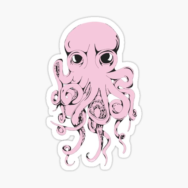 Artikel-Vorschau von Rosa Optopus, designt und verkauft von Chillledtimes.