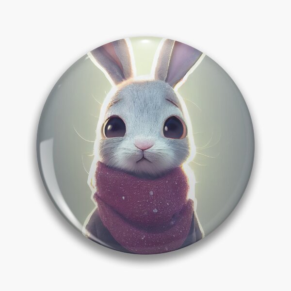 Item preview, Romantic winter bunny designed and sold by AppleElf.