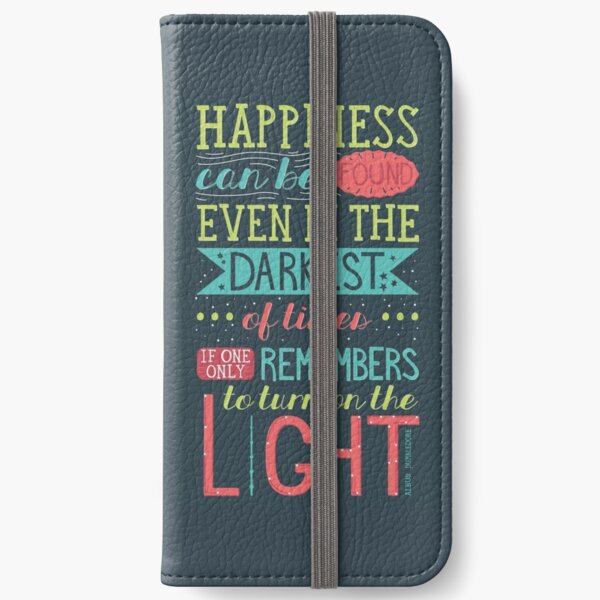 Happiness iPhone Wallet
