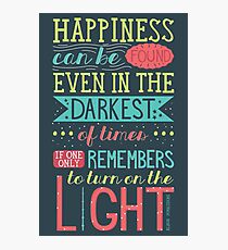 Happiness Photographic Print