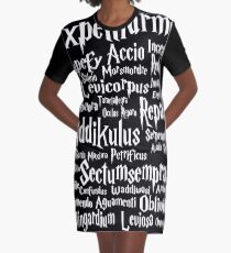 Spells Graphic T-Shirt Dress